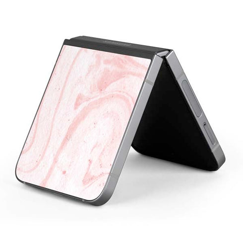Pink Marbling Galaxy Z Flip6 Skin